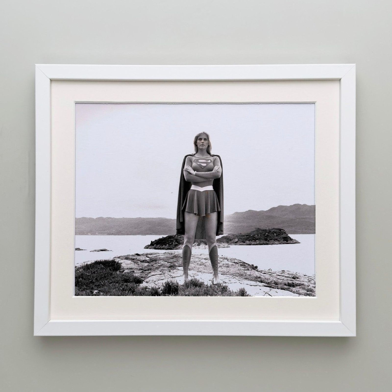 Photo de presse du film Supergirl (1984), encadrée photo Art