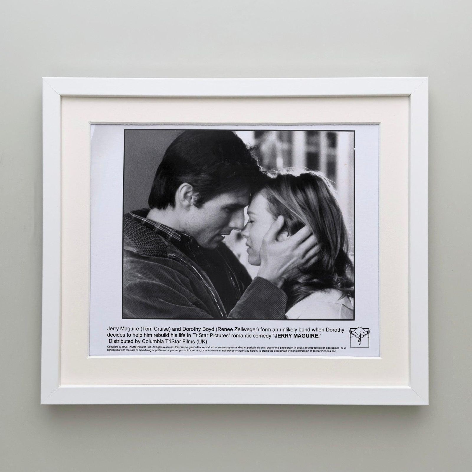 Photo de presse originale encadrée du film Jerry Maguire, 1996 photo Art