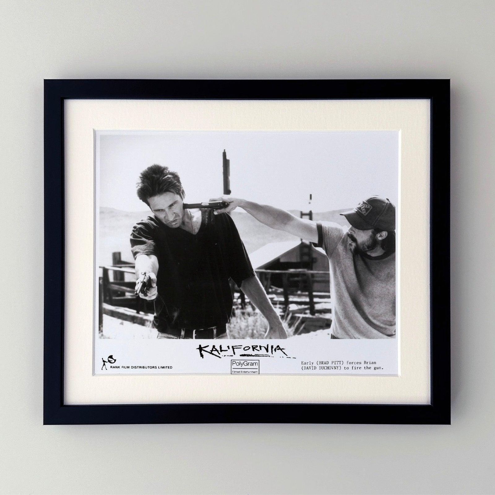 Kalifornia 1993 Publicity Film Movie Press Still Framed photo furniture