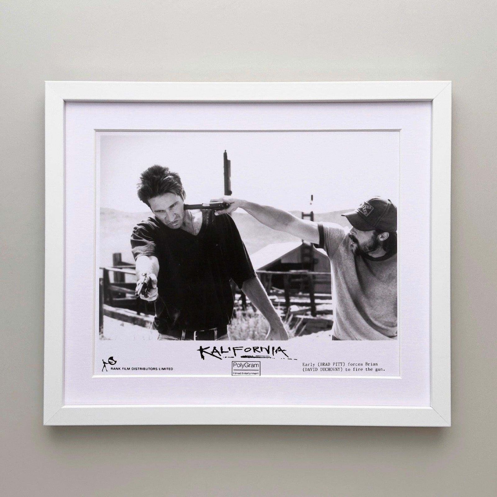 Kalifornia 1993 Publicity Film Movie Press Still Framed photo for sale
