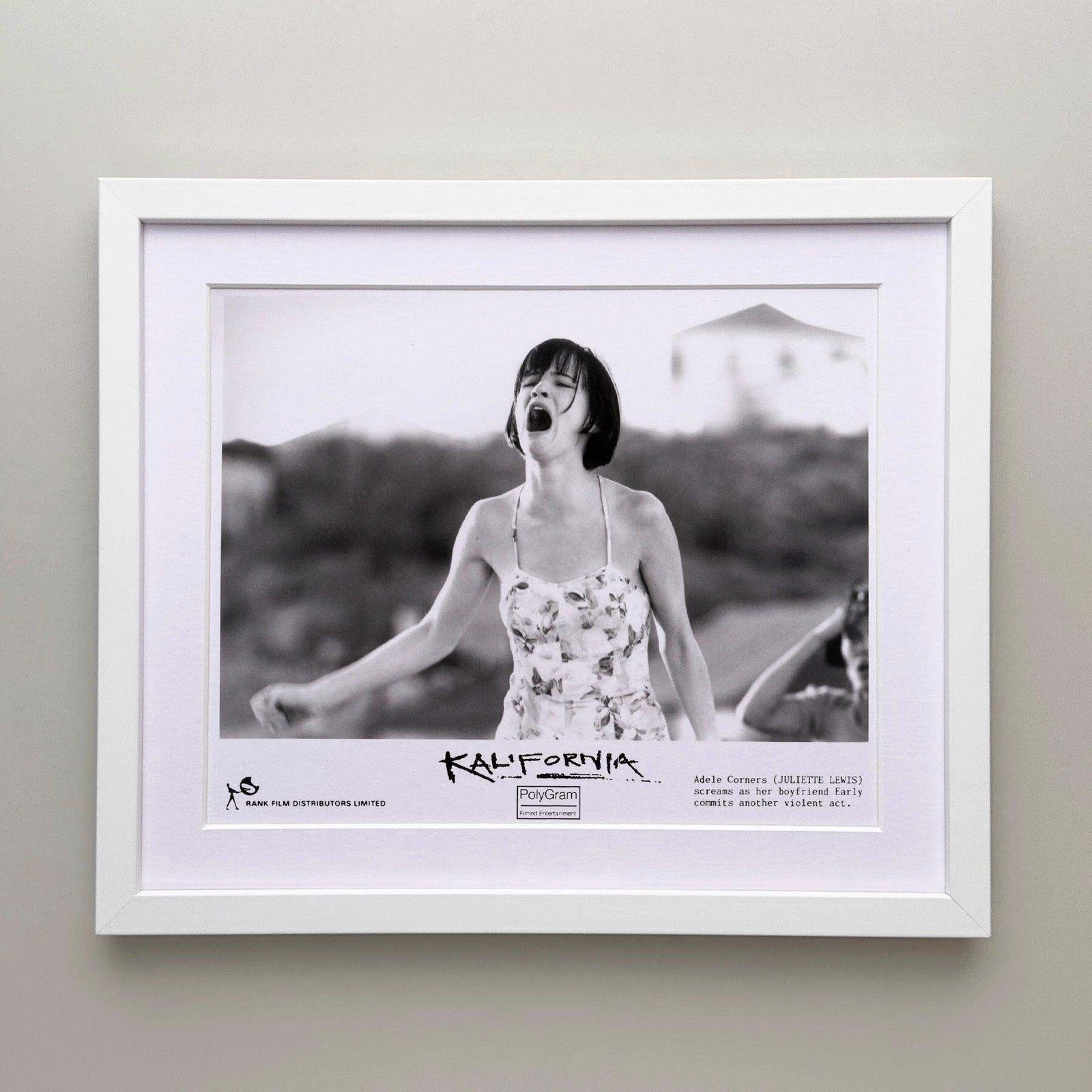 Kalifornia 1993 Publicity Film Movie Press Still Framed photo for sale