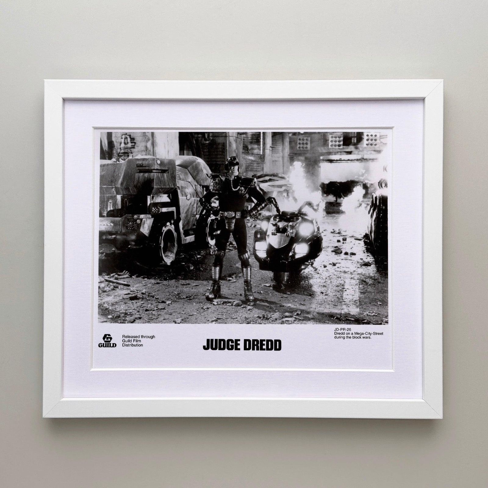 Judge Dredd 1995 Publicity Film Movie Press Still Framed photo for sale