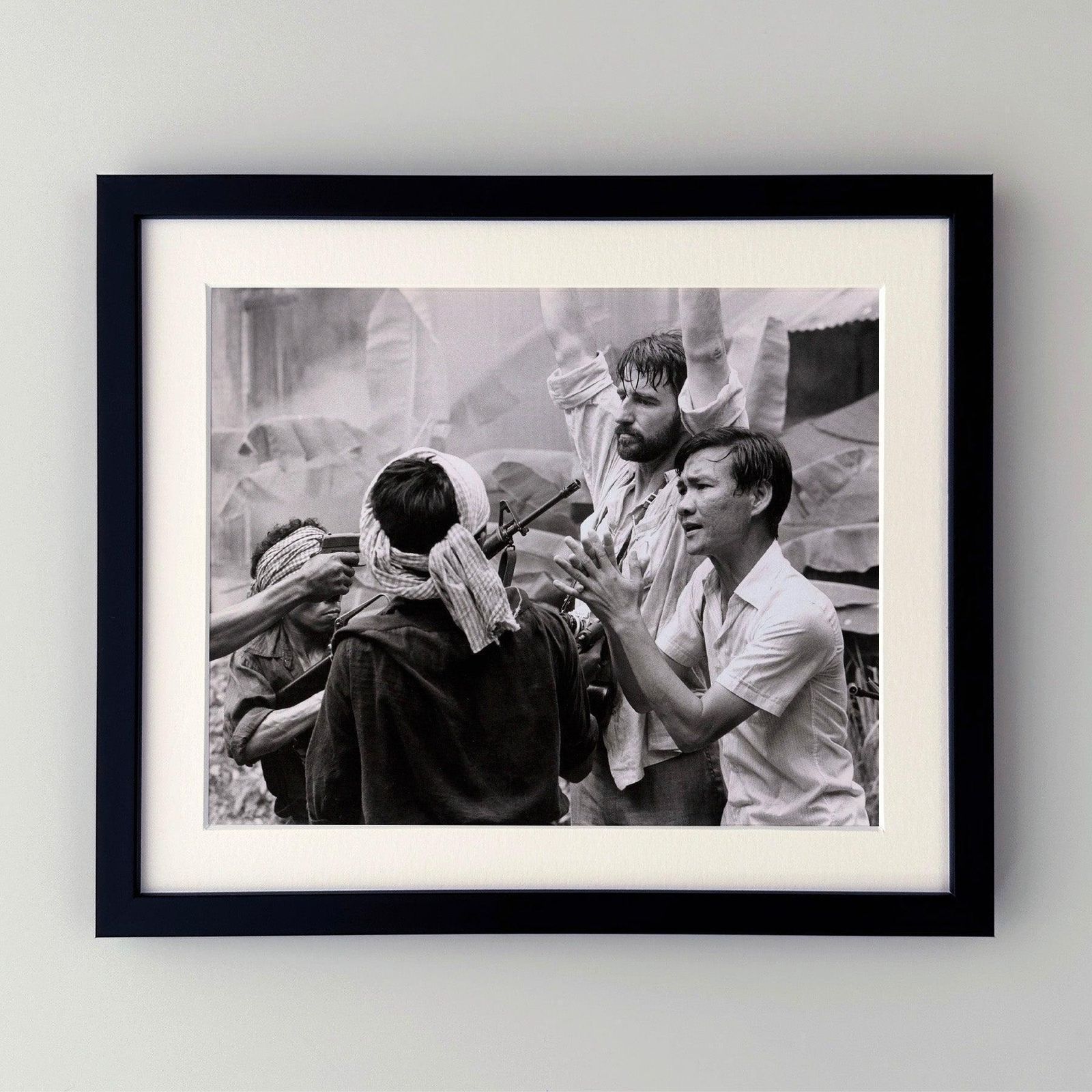 The Killing Fields 1984 Publicity Film Movie Press Still Framed photo furniture