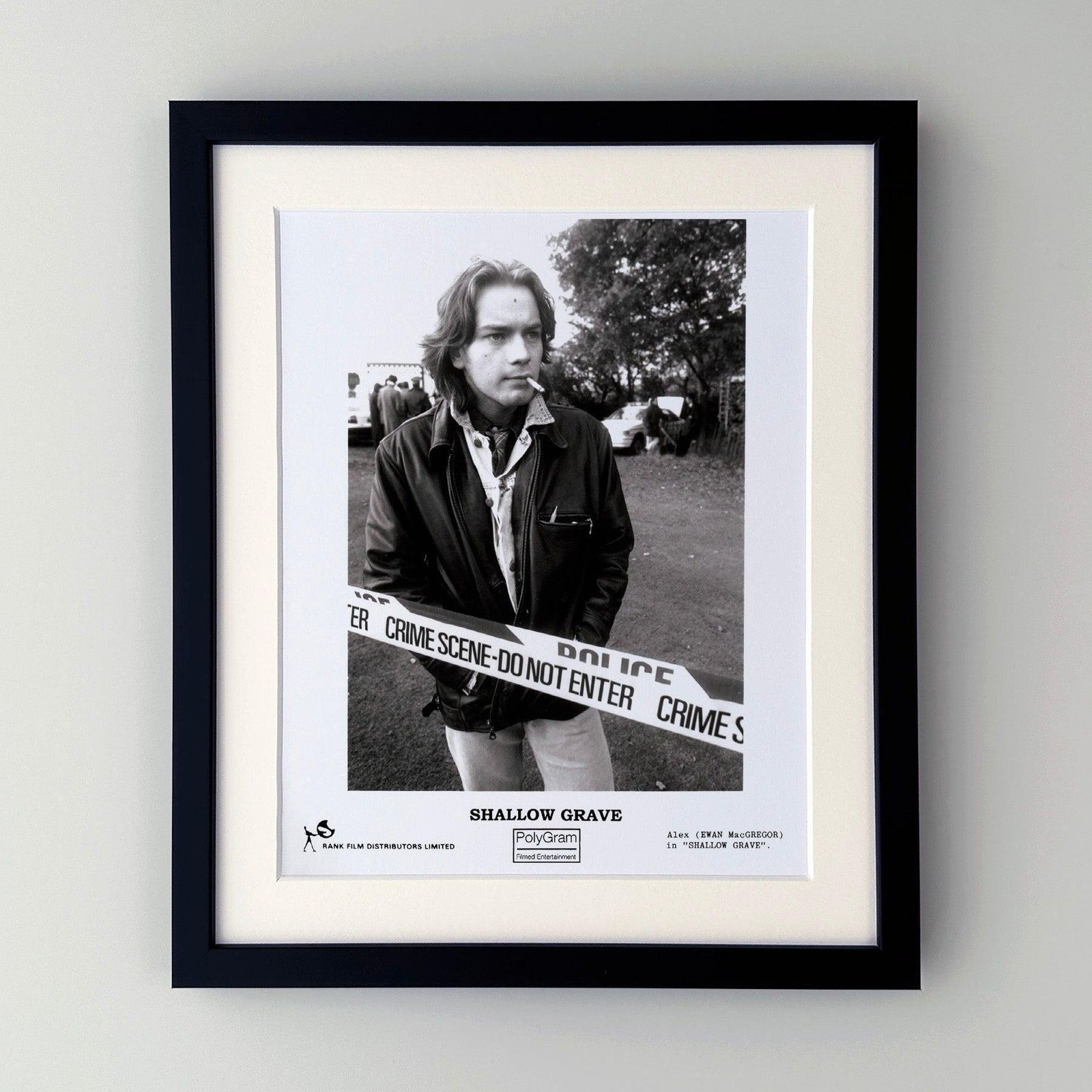Shallow Grave 1994 Publiciteitsfilmfoto Ingelijst photo furniture
