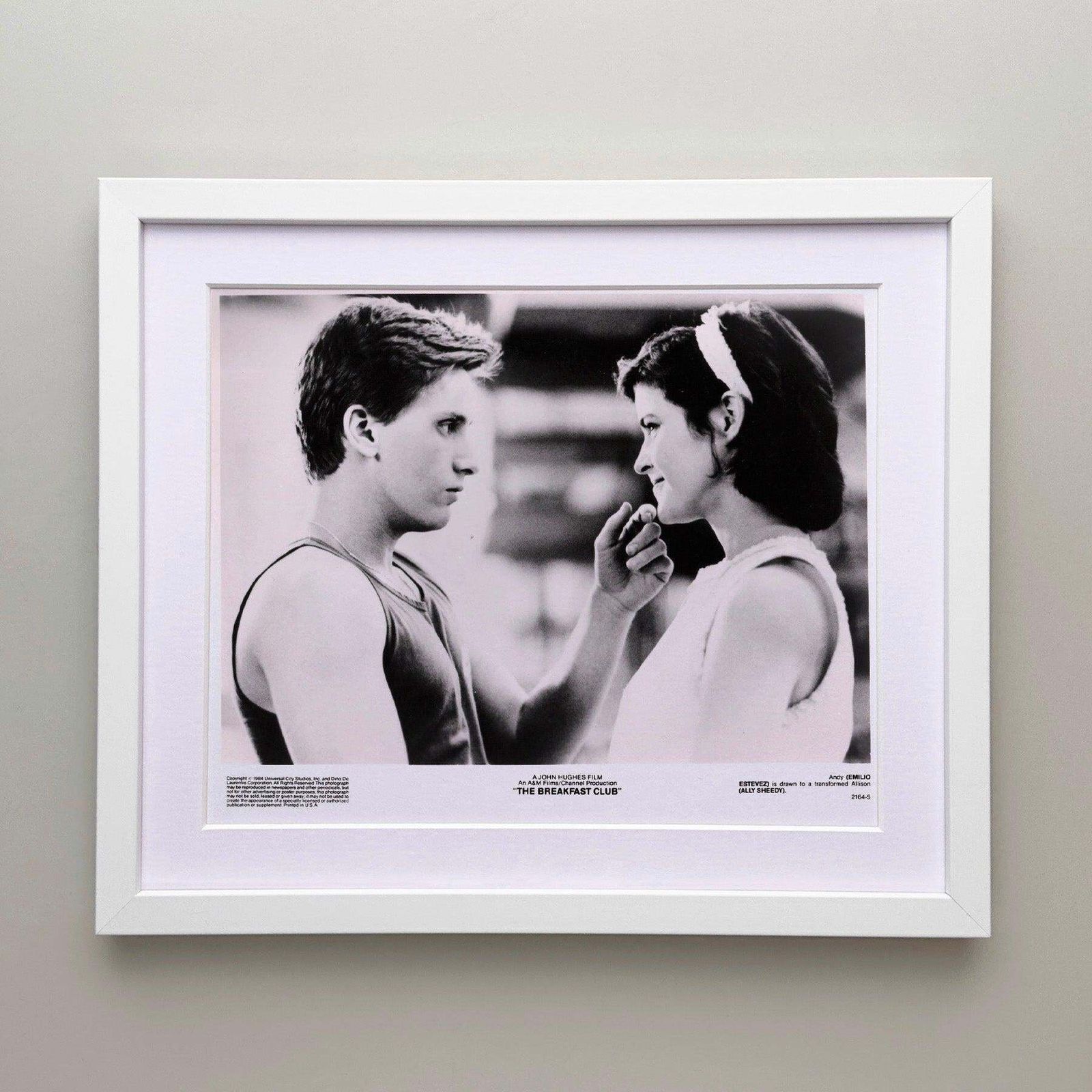 Photo de presse originale encadrée, The Breakfast Club, 1985 photo for sale