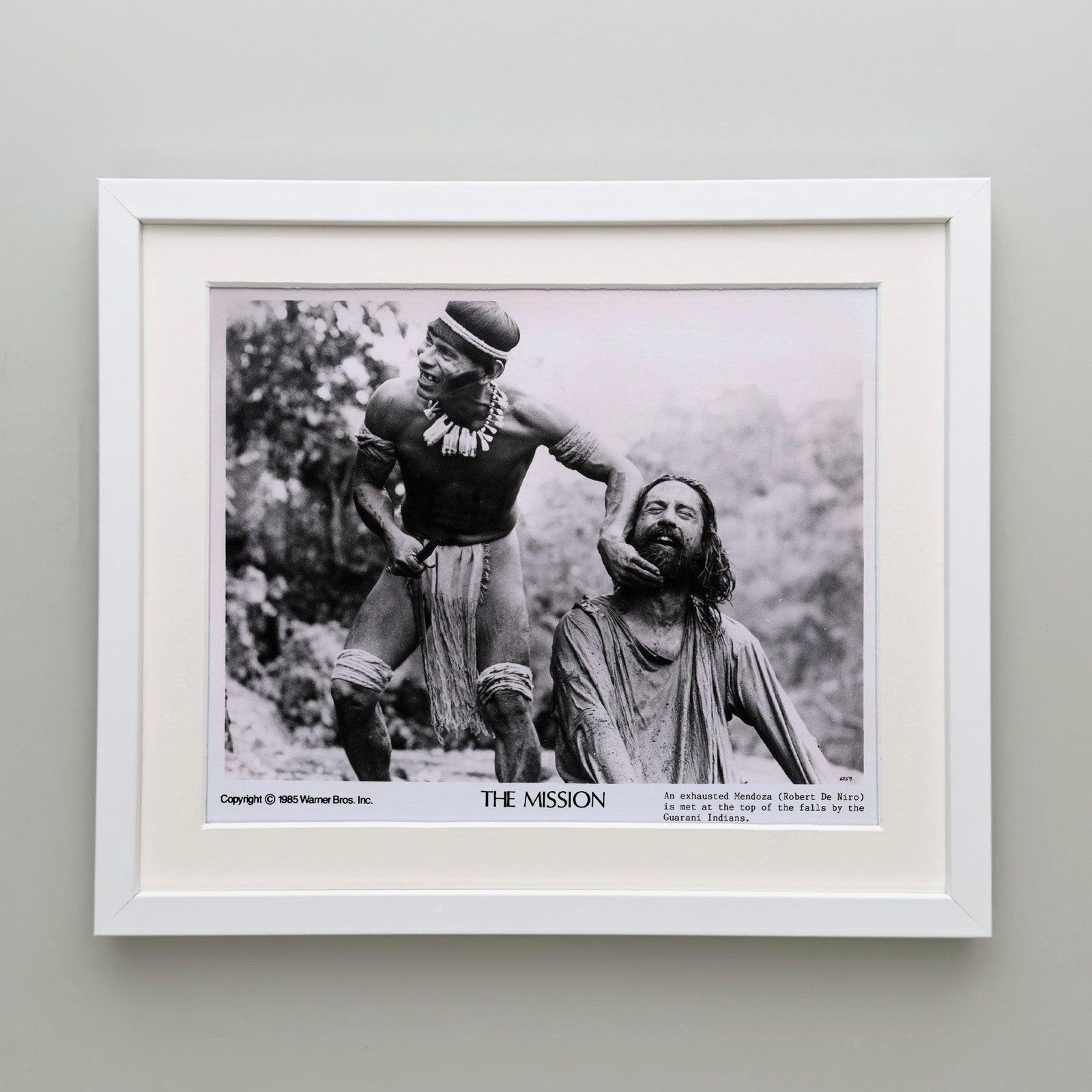 The Mission 1986 Publiciteitsfilm Filmfoto Ingelijst photo Kunst