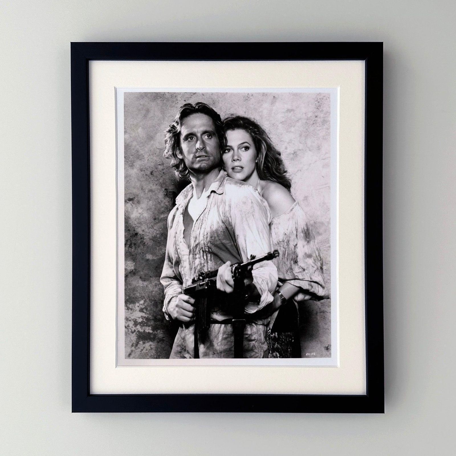 Photo de presse originale encadrée, Romancing the Stone, 1984 photo furniture