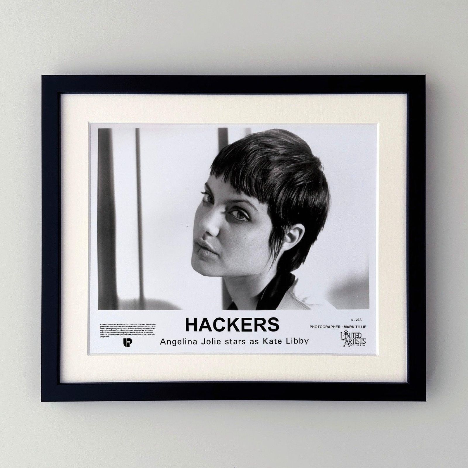 Photo de presse encadrée du film Hackers, 1995 photo furniture