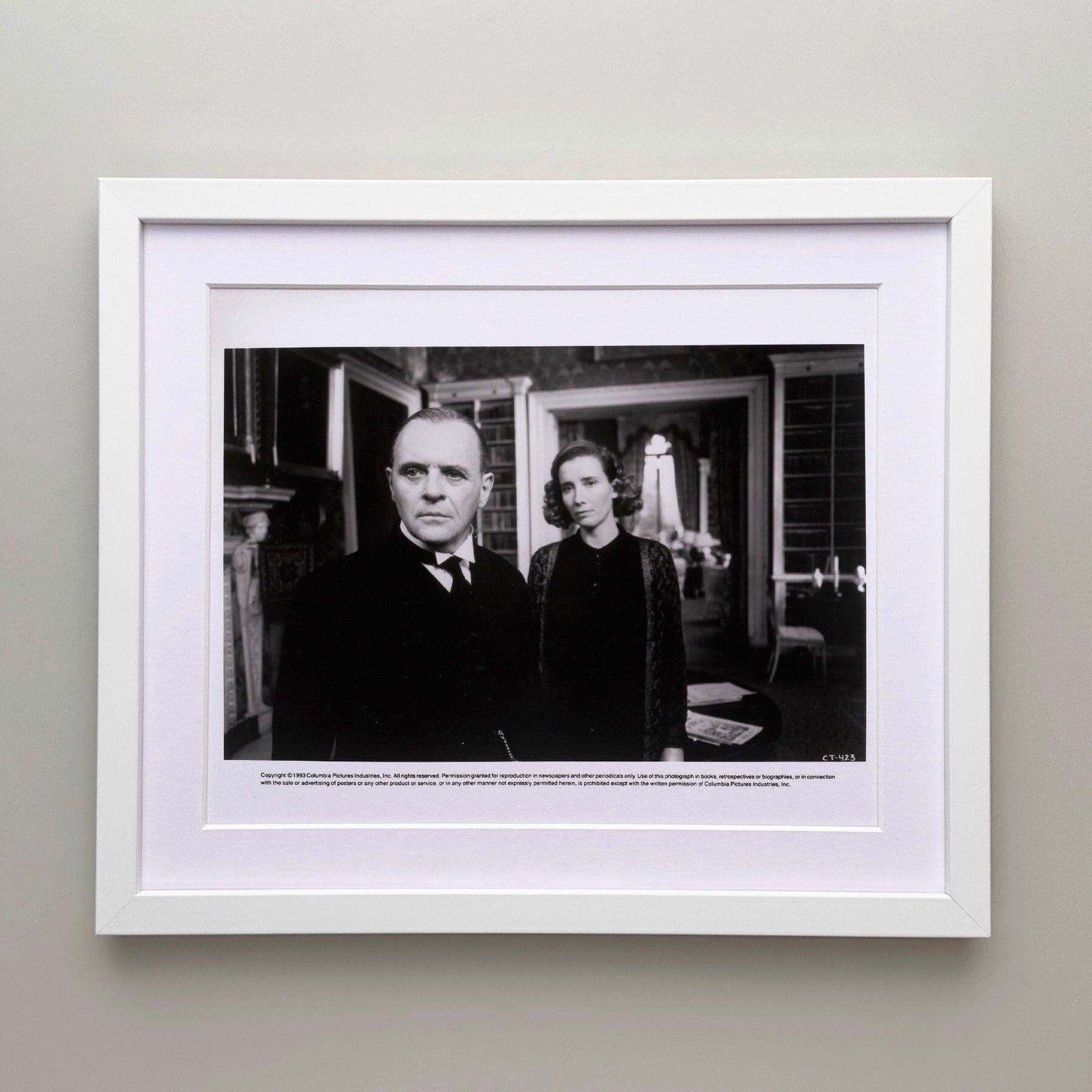 Photo de presse encadrée, The Remains of the Day, 1993 photo for sale