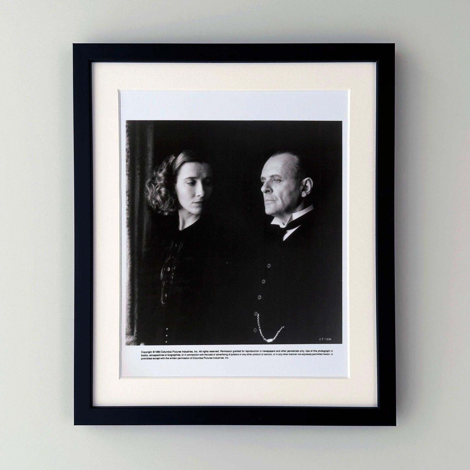 Photo de presse encadrée, The Remains of the Day, 1993 photo furniture