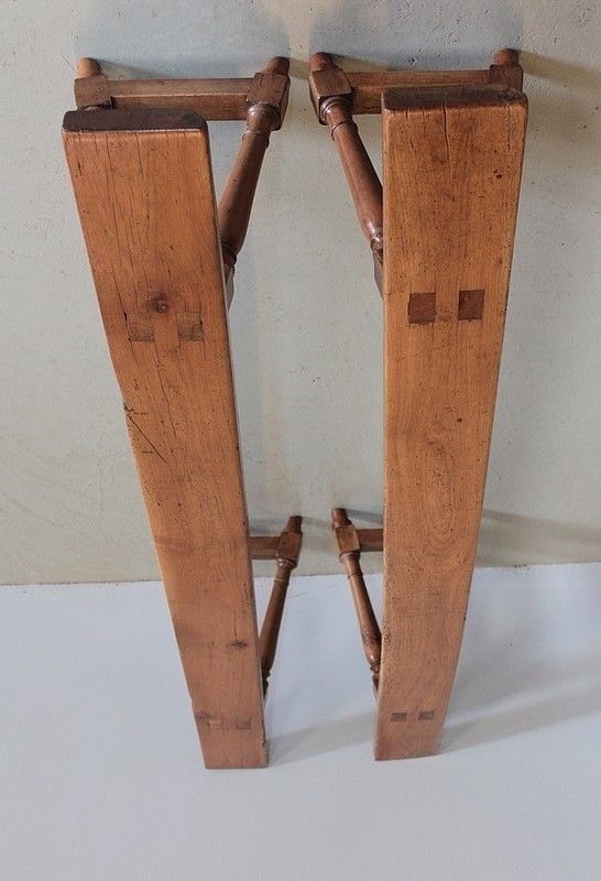 Pair Of Benches Cherry 19th photo for sale