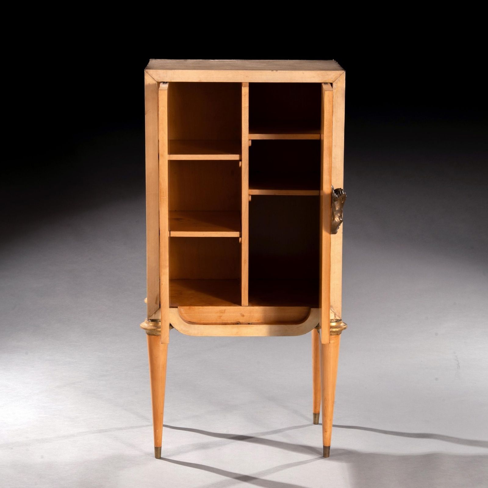 Maurice Jallot French Art Deco Parchment Inlaid Cabinet photo 7800.0