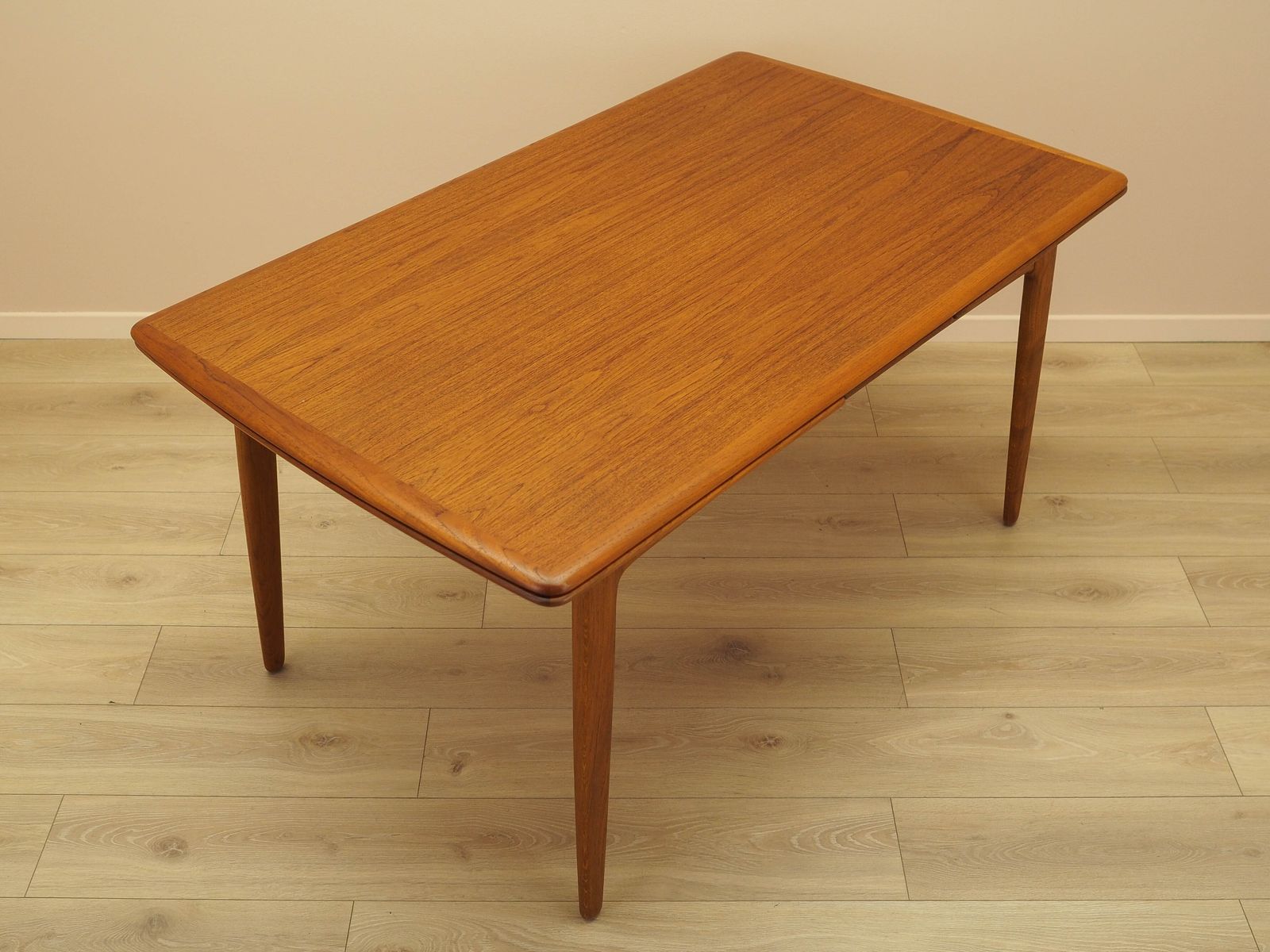 Teakhouten Tafel, Deens Design, Jaren 1970, Gemaakt In Denemarken photo vinterior