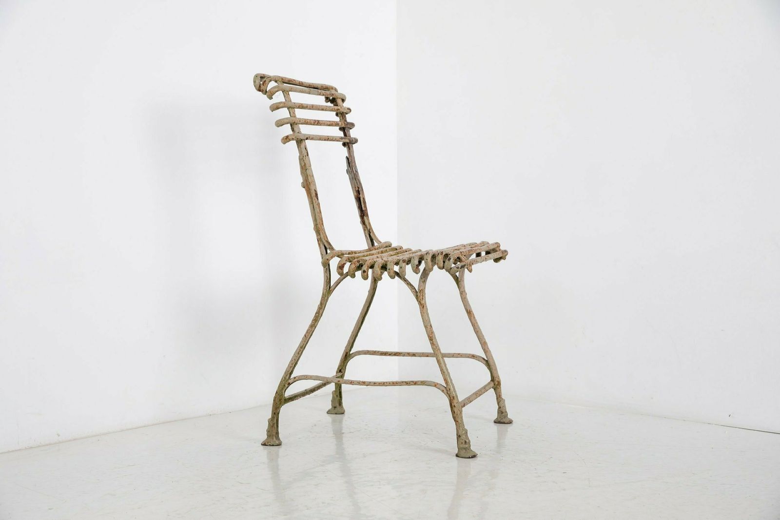 Antique French 'Arras' Garden Chair photo vinterior