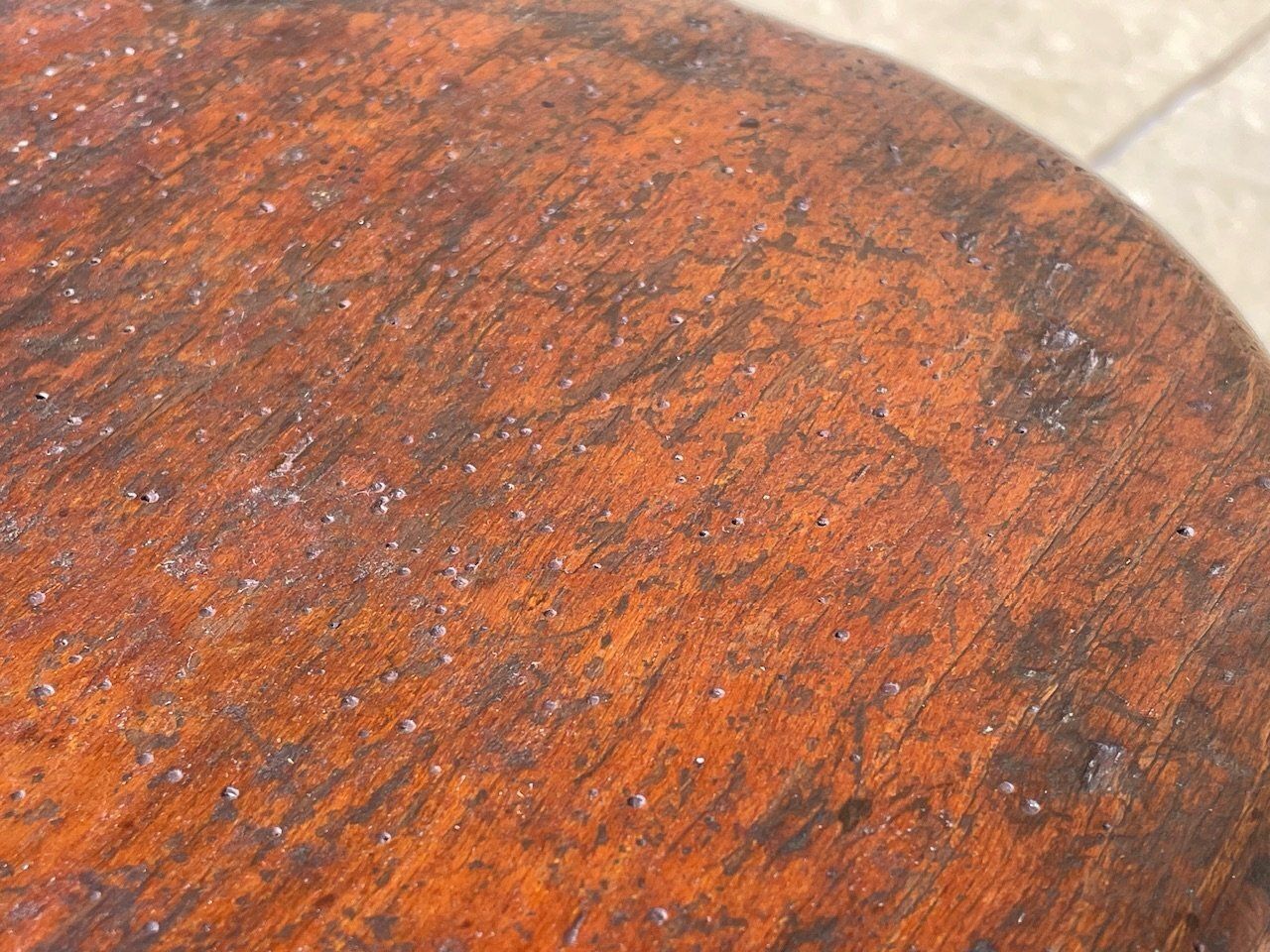 photo furniture Mid Century, Vintage Tripod Stool In The Style Of Jean Prouvé, 1940s