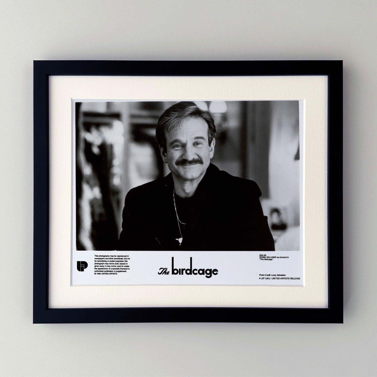 Photo de presse encadrée, The Birdcage, 1996 photo furniture