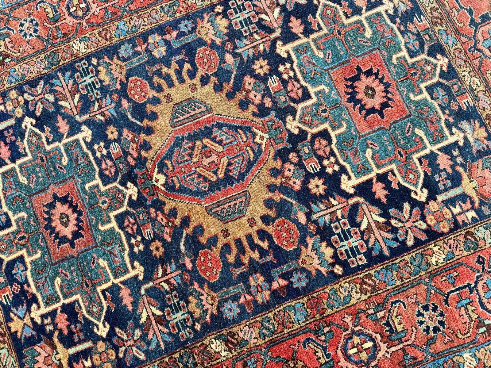 Textiles Antique Karaja Rug 1.82m X 1.42m photo