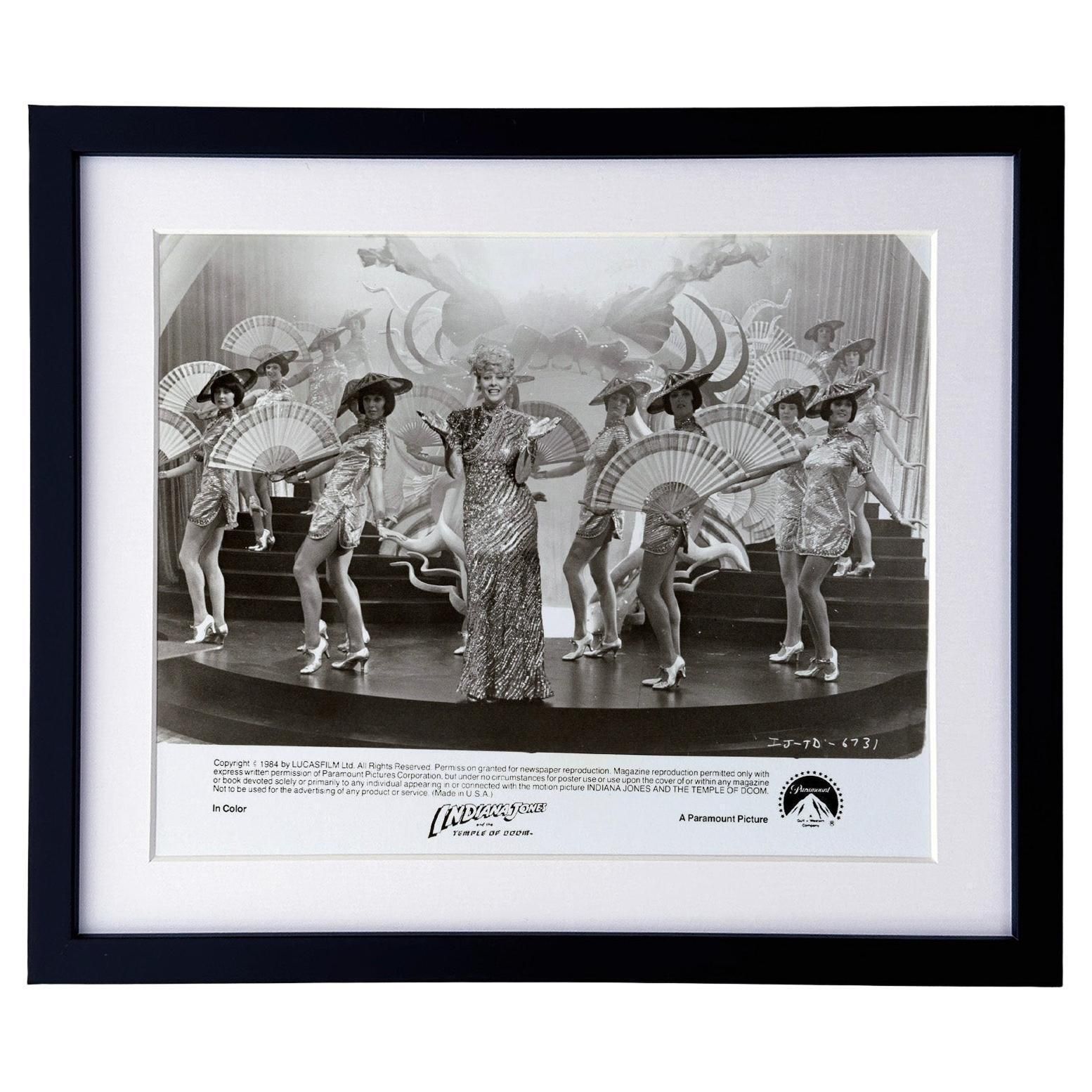 Indiana Jones And The Temple Of Doom 1984 Publicity Movie Press Still Framed