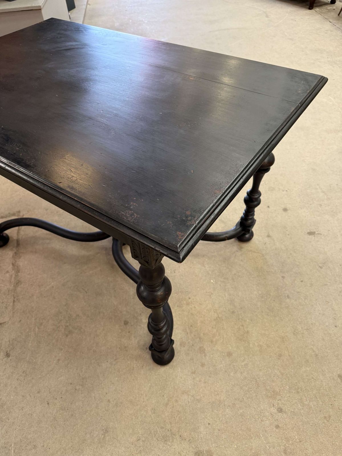 Mid 19th Century Painted Centre Table  Writing Table photo vinterior