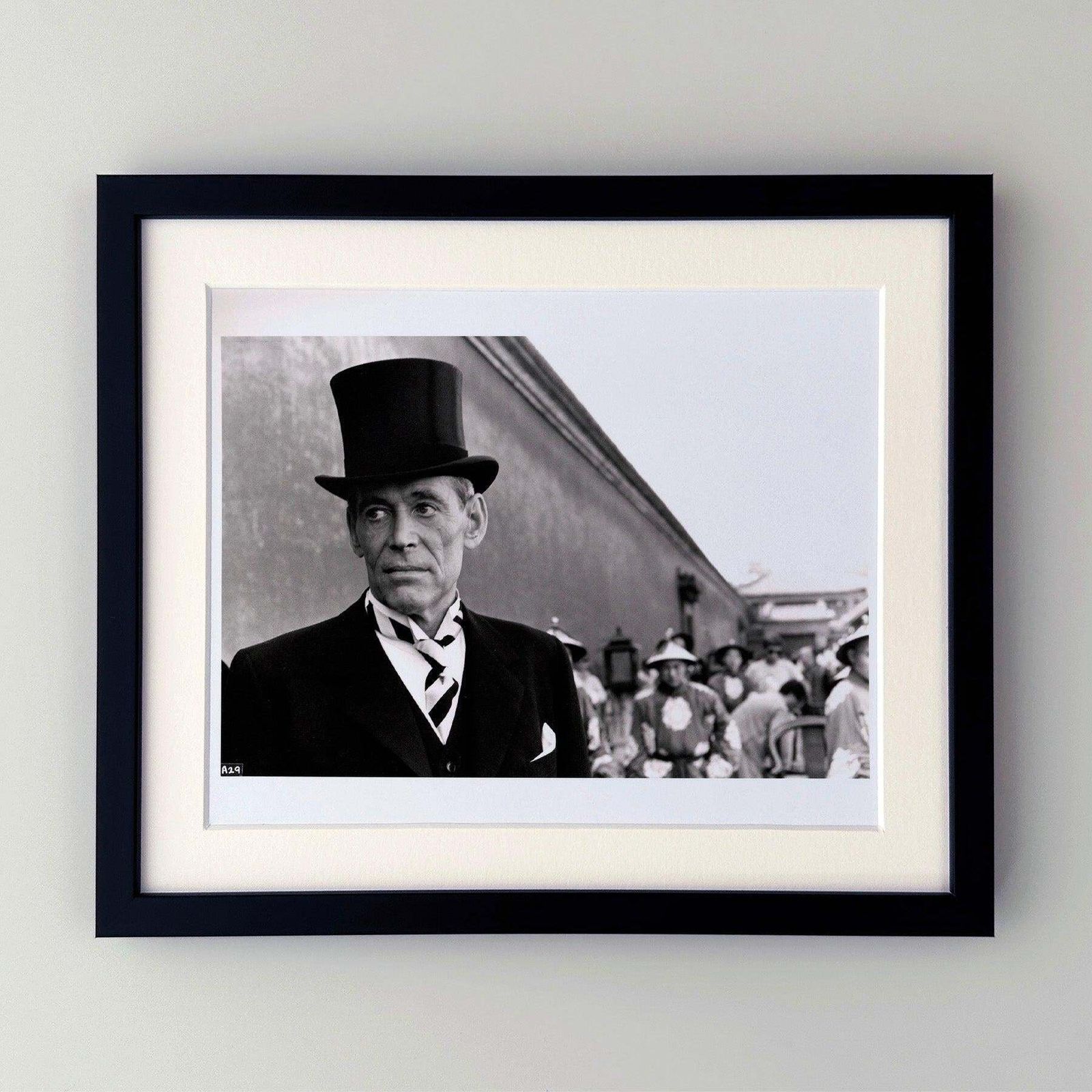 Photo de presse encadrée du film Le Dernier Empereur, 1987 photo furniture