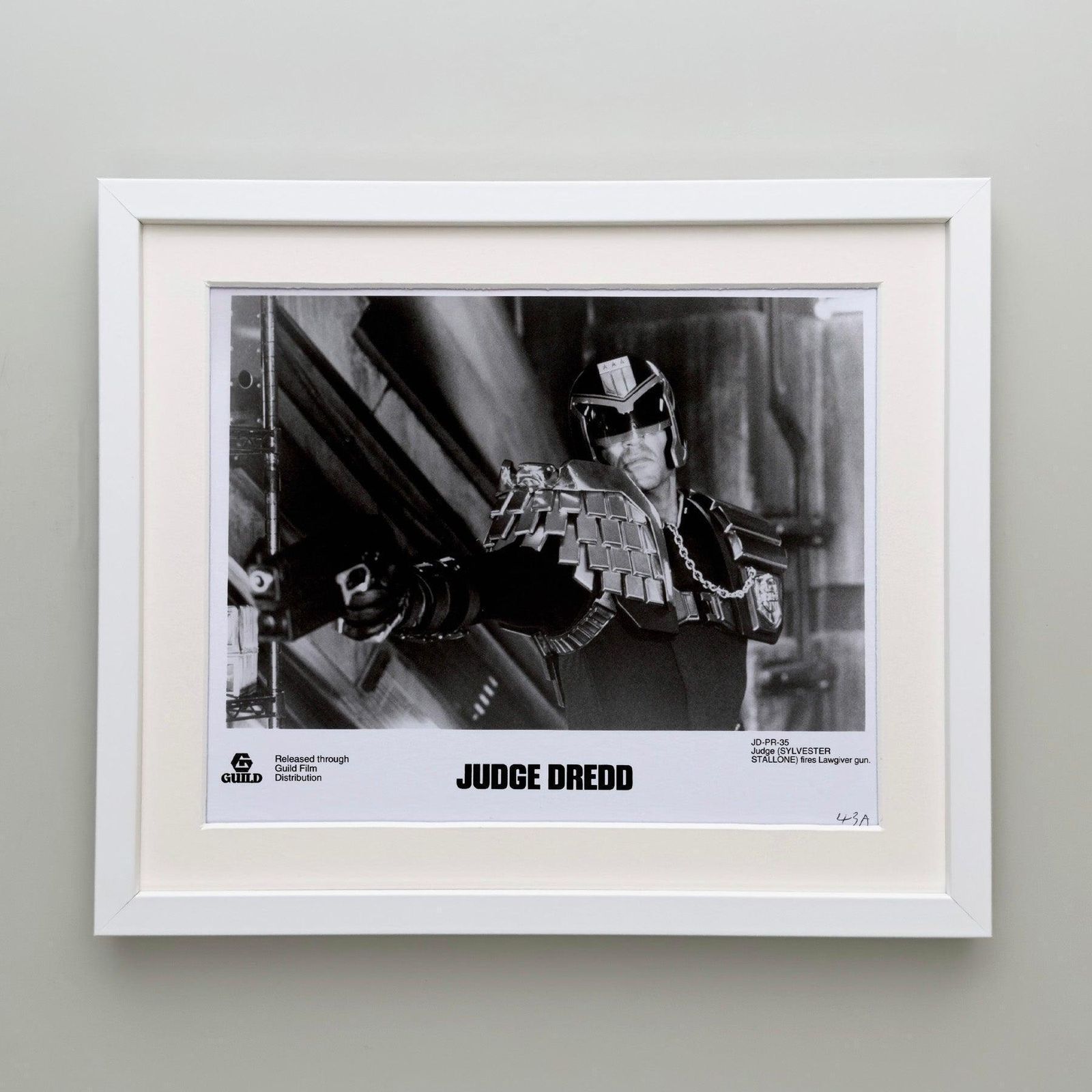 Judge Dredd 1995 Publiciteitsfoto Film Movie Press Still Ingelijst photo Kunst