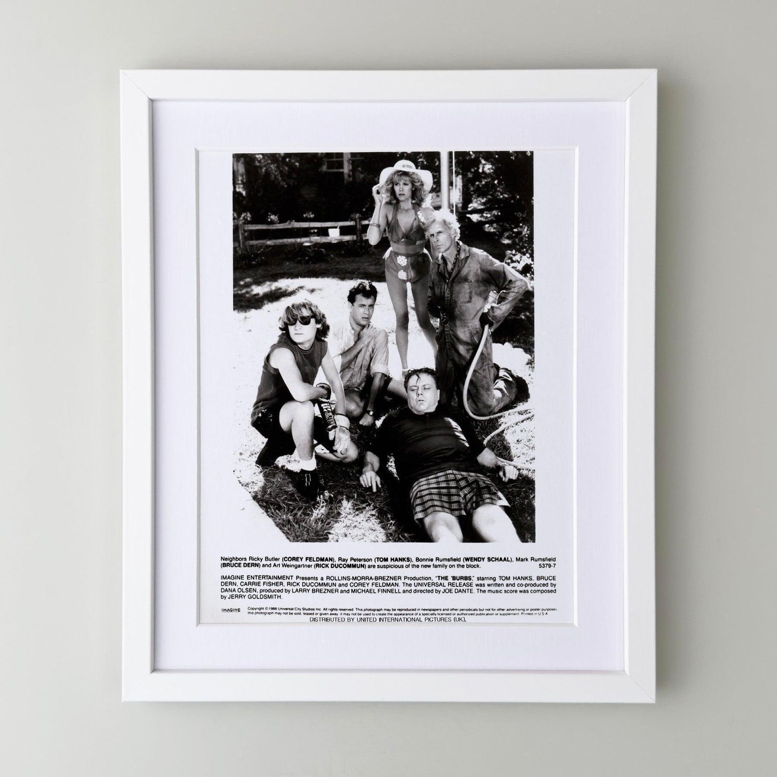The Burbs 1989 Publicity Film Movie Press Still Framed photo for sale