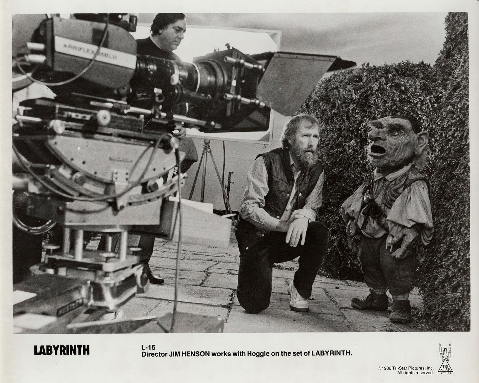 Labyrinth 1986 Publicity Film Movie Press Still Framed photo vinterior