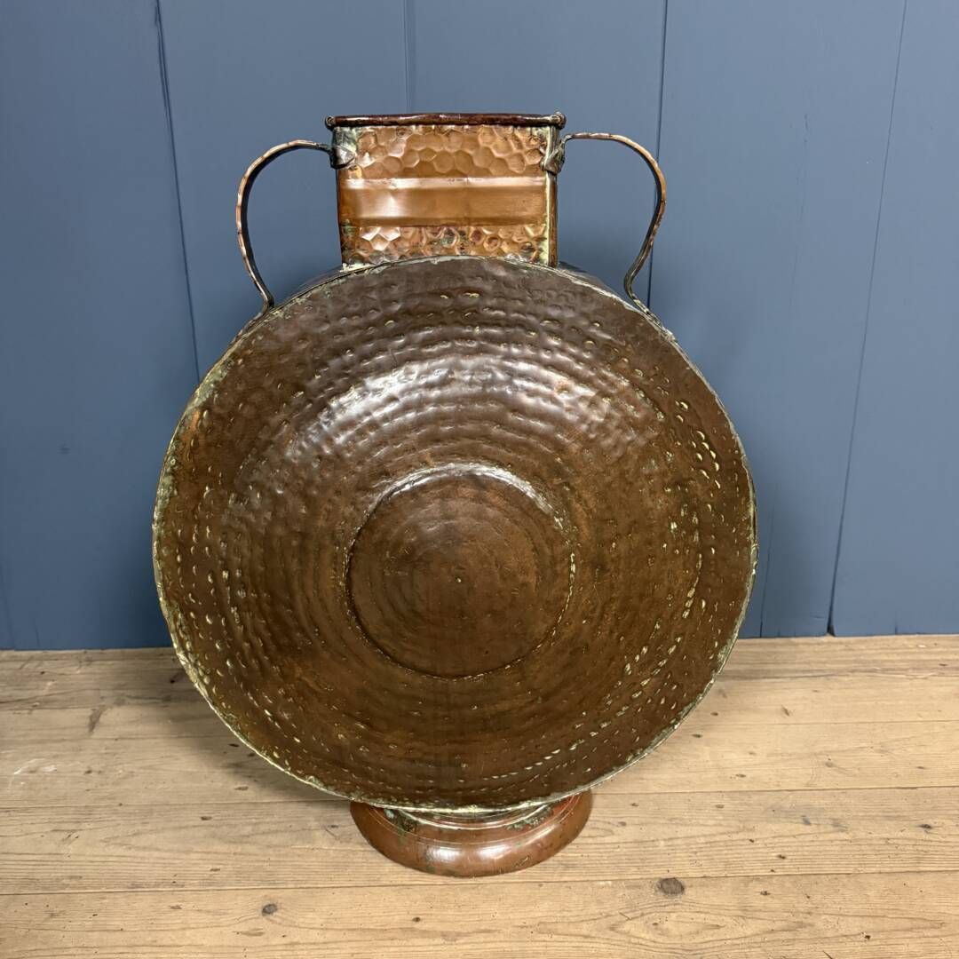 Woonaccessoires Grote Antieke Koperen Kan Uit Marokko photo