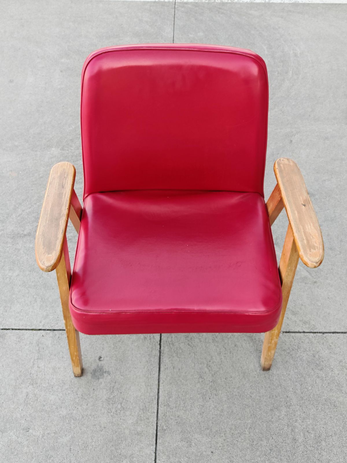 Pair Of Mid Century Armchairs Model 366, Designed By Józef Chierowski, 1960s photo for sale