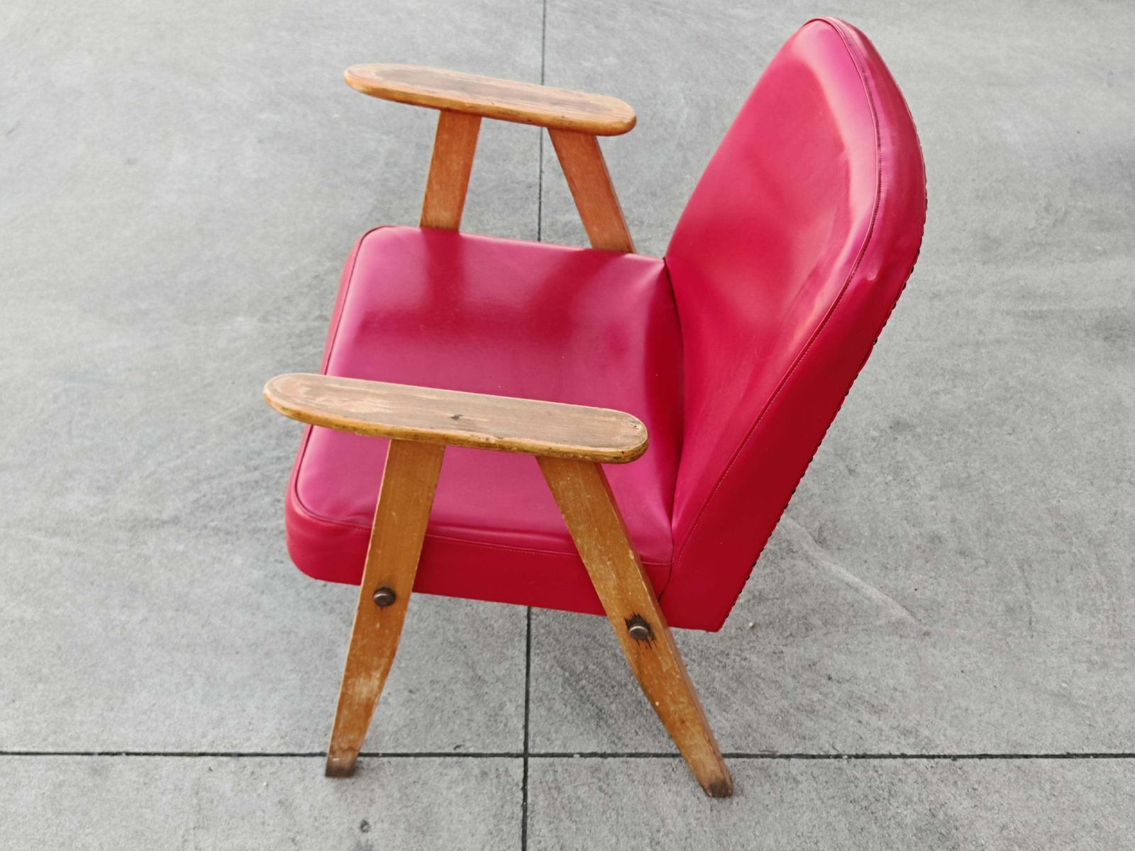 Pair Of Mid Century Armchairs Model 366, Designed By Józef Chierowski, 1960s photo vintage