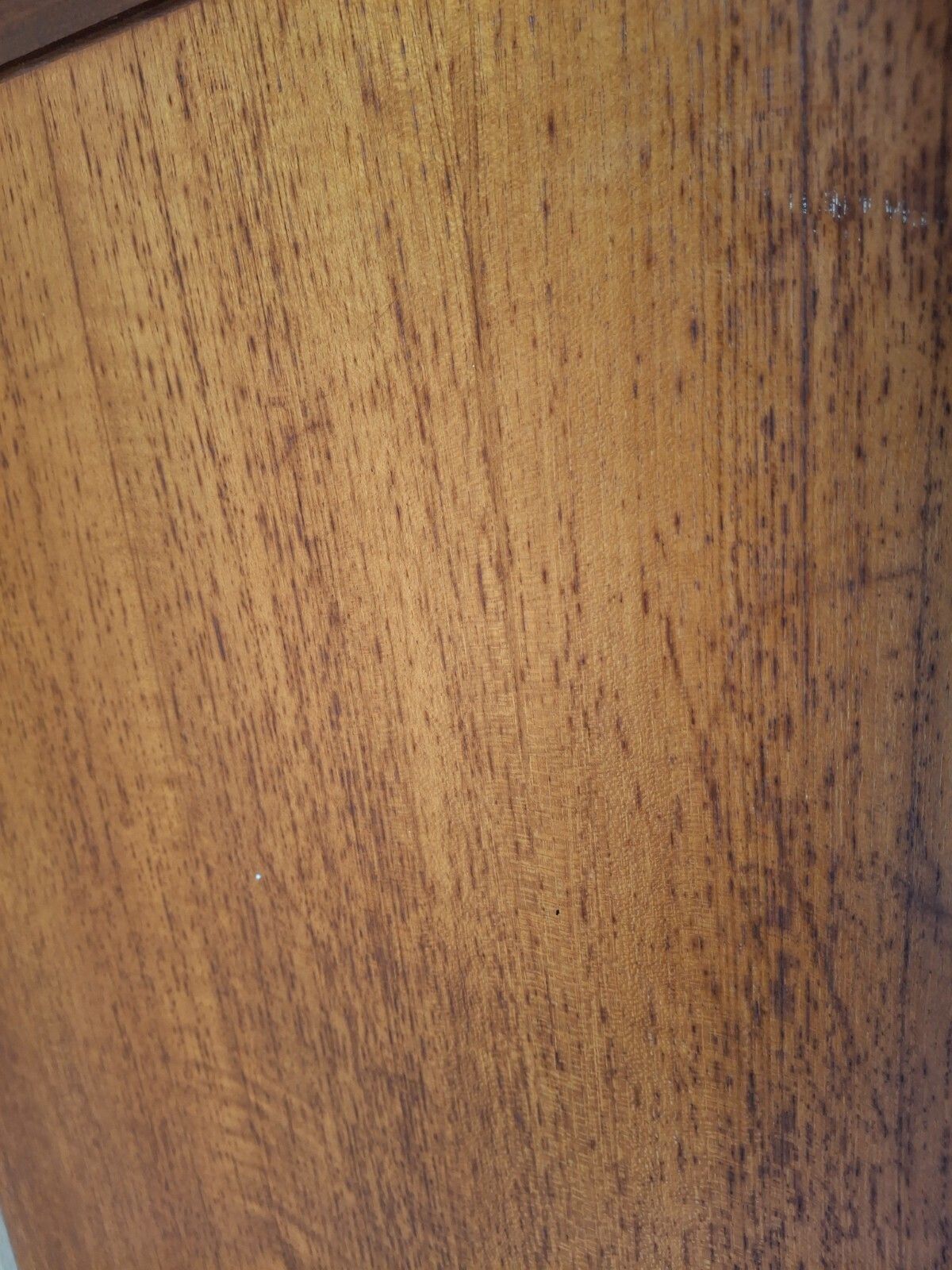 photo for sale Fab Mid Century Modern White & Newton Teak Tallboy Chest Of 5 Drawers
