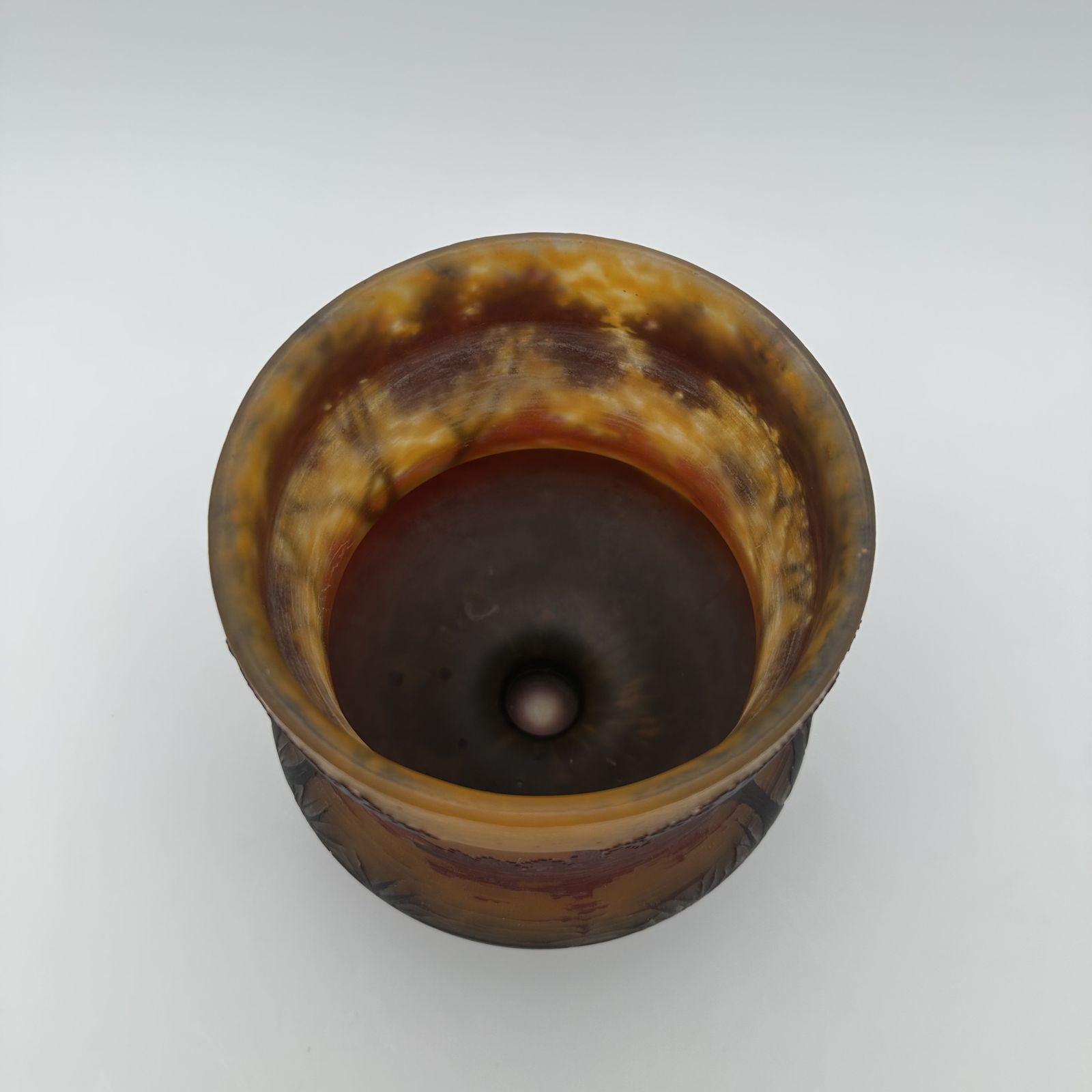 Art Nouveau Cameo Glass Vase – Daum Nancy, France, Circa 1900 photo buy