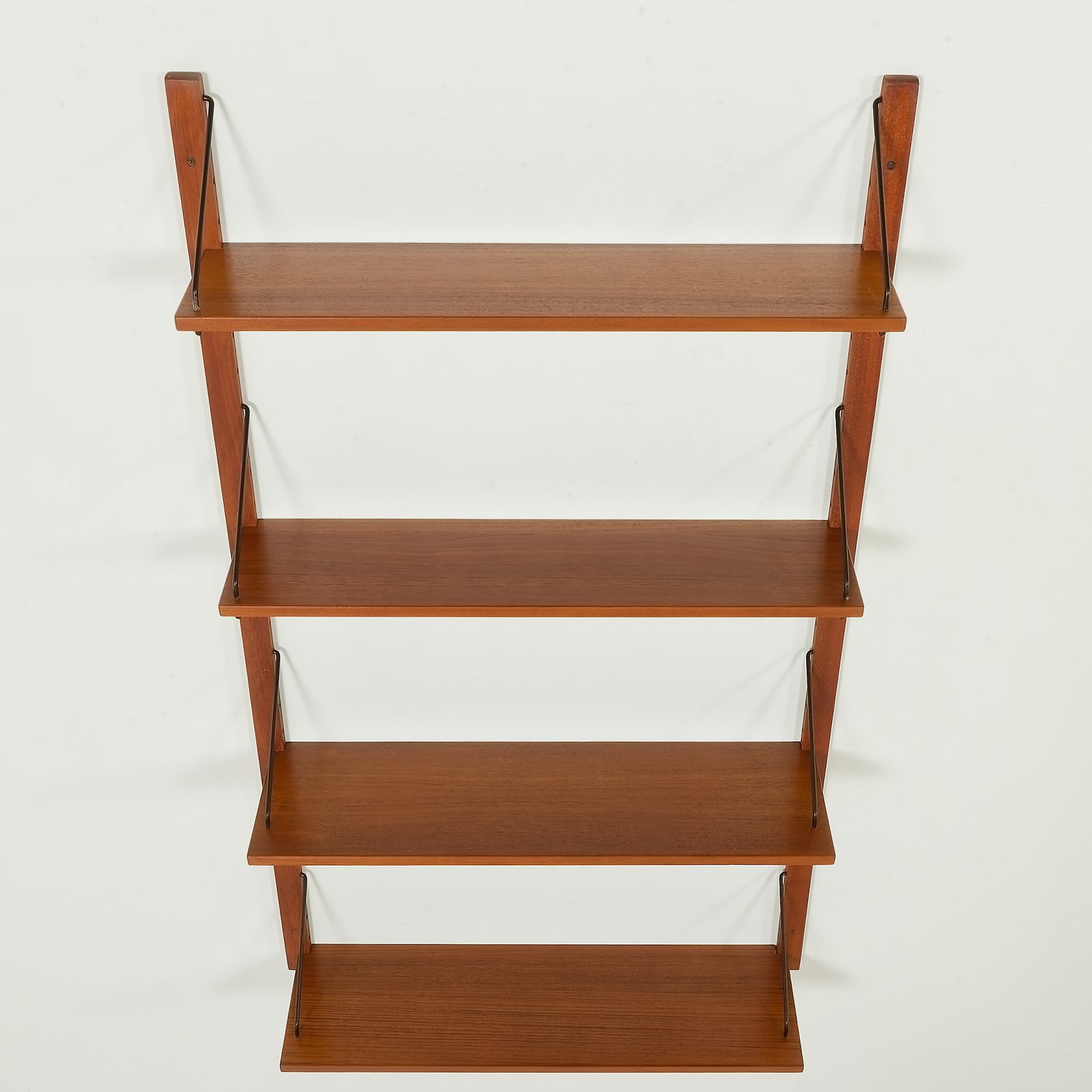 Danish Teak Shelving Unit, Set Of 4 Shelves, 1970s photo 482.0