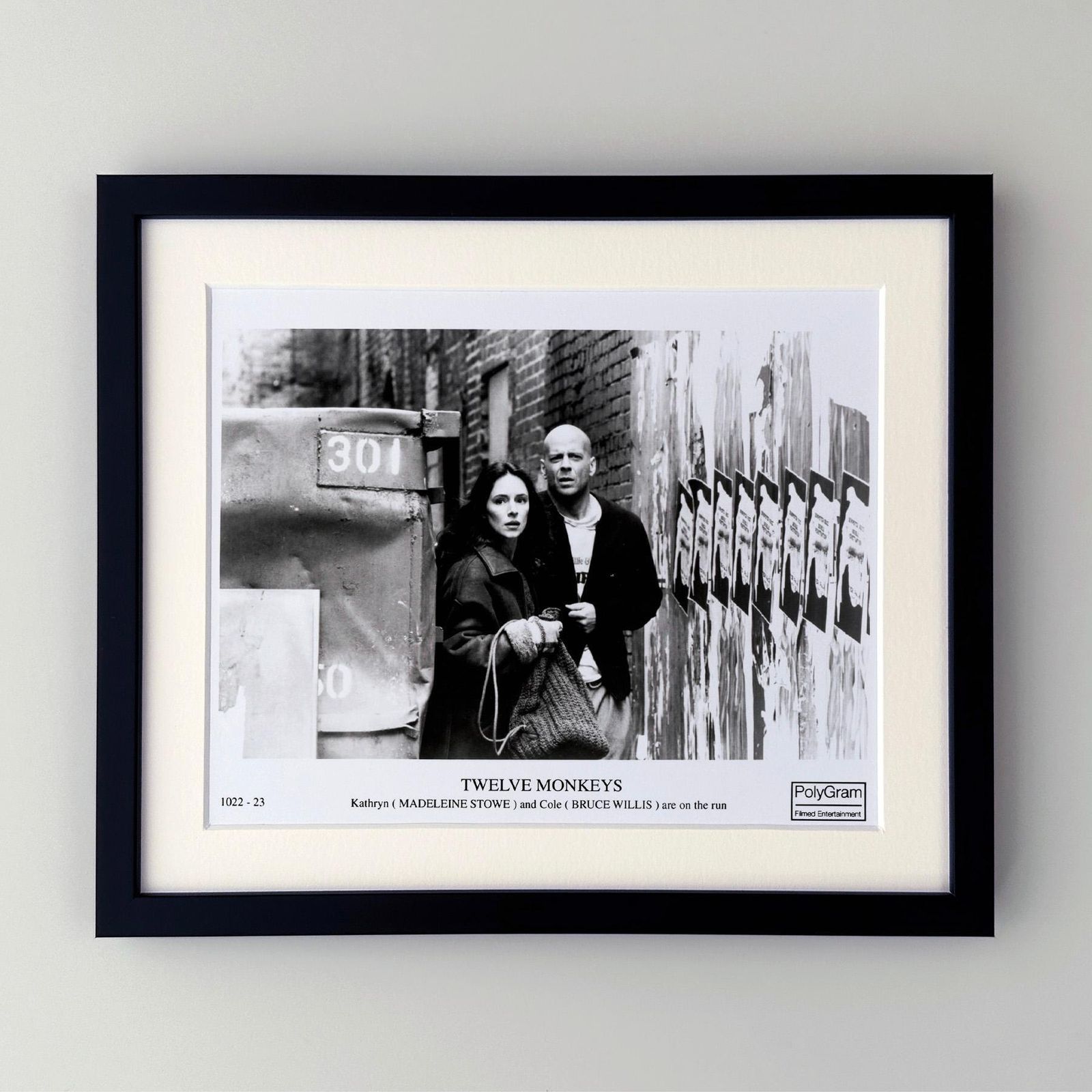 Photographie de presse encadrée, 12 Monkeys, 1995 photo furniture