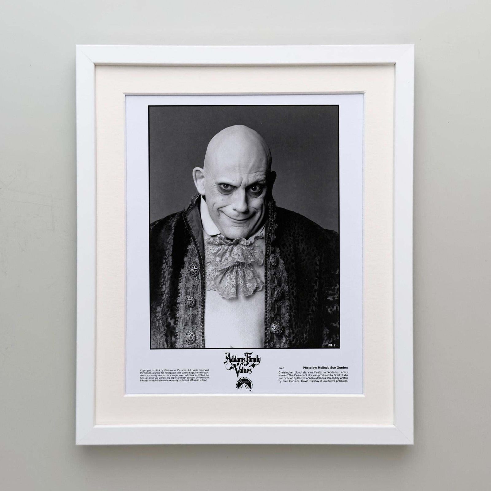 Addams Family Values 1993 Framed Publicity Film Movie Still photo 199.0