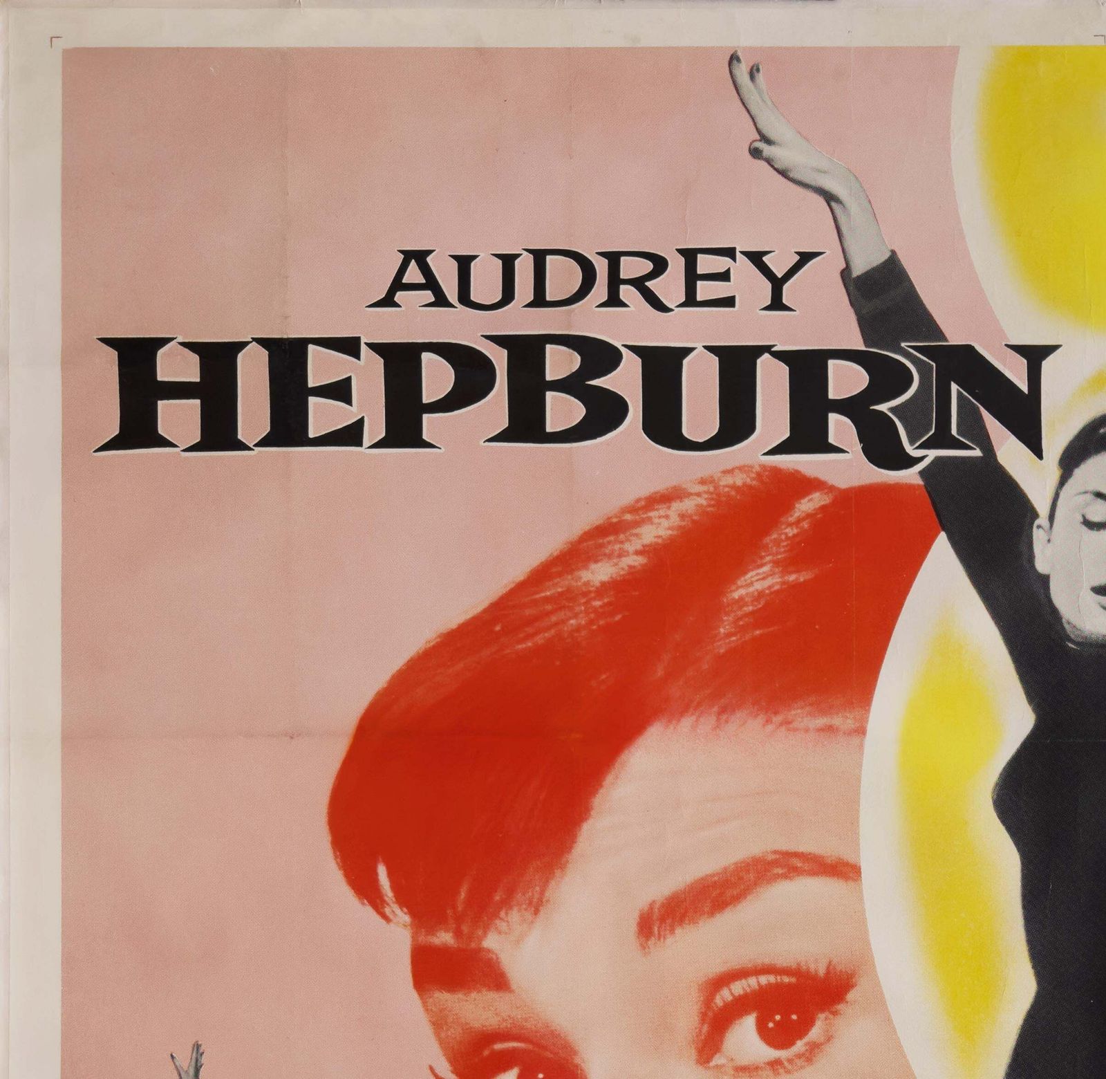Funny Face 1957 US 6 Sheet filmposter photo for sale