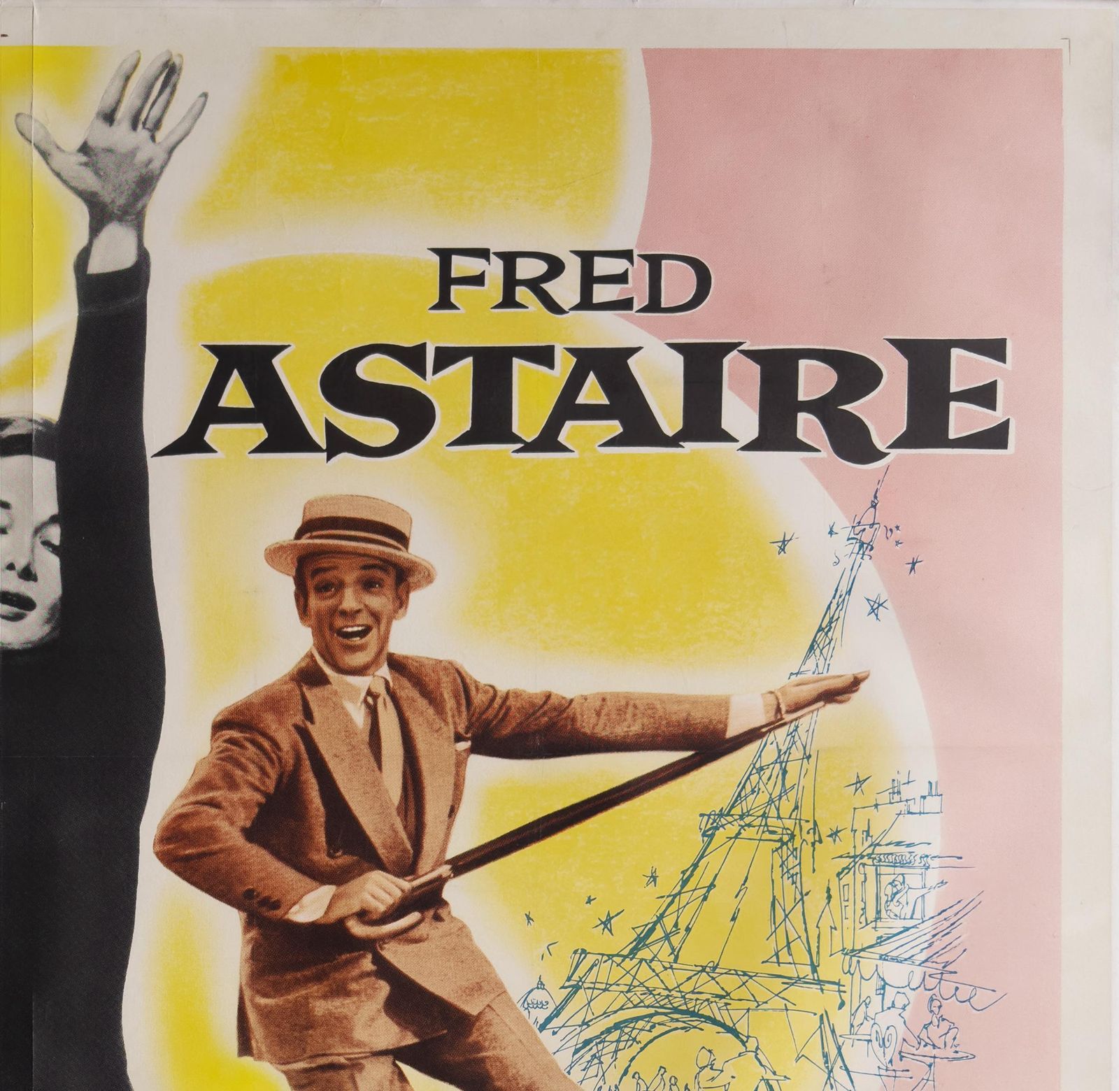 Affiche de cinéma US 6 Sheet, Funny Face, 1957 photo Art