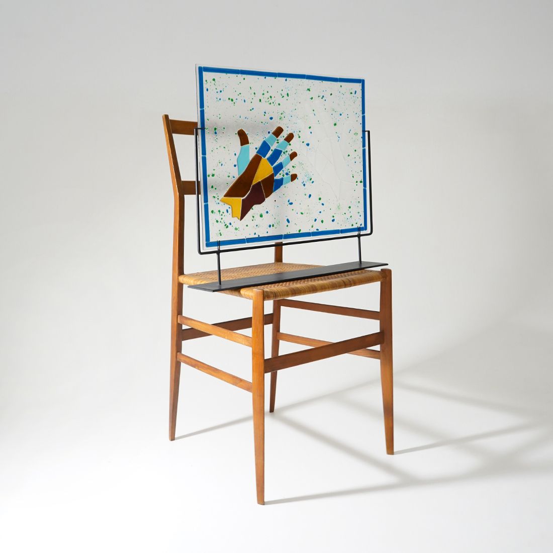 photo vinterior Mario Rossello, Glass Fusion Work For Studio Casarini Savona, 1990s