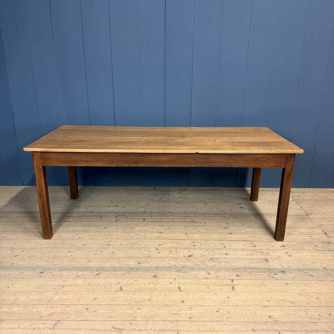Oak Dutch Café Table, 1950s photo Furniture