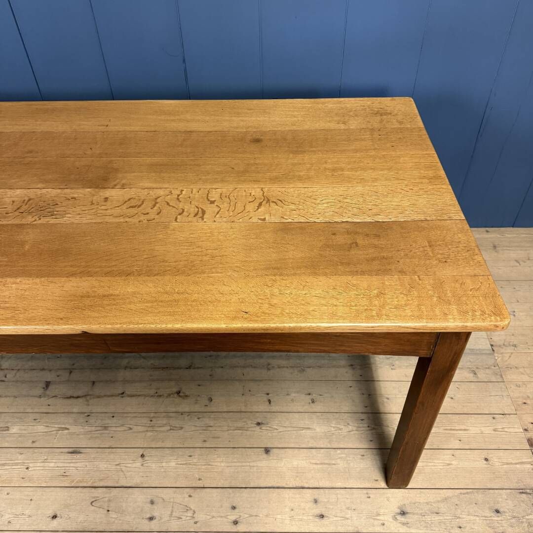 Oak Dutch Café Table, 1950s photo vintage