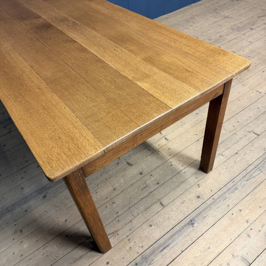 photo vintage Oak Dutch Café Table, 1950s