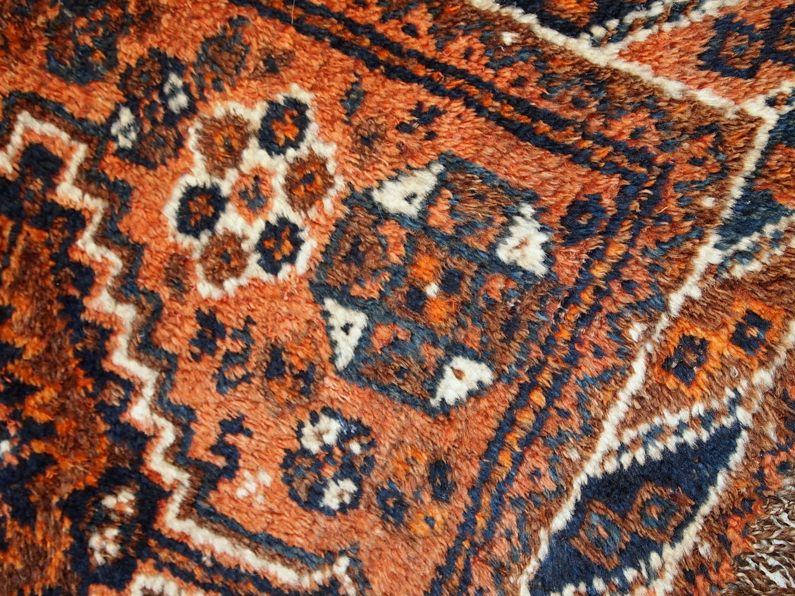 Bagface tribal d'époque, fait main - 81 × 85 cm - Moyen-Orient, vers 1900 photo vinterior