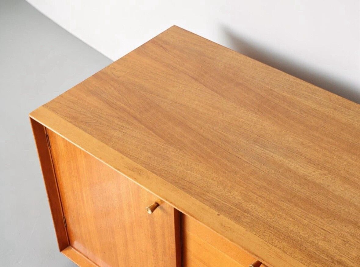 White And Newton Walnut And Teak Sideboard Mid Century C1960 Very Stylish Rare photo 695.0