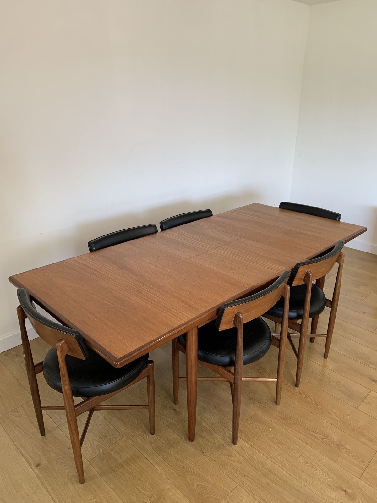 Furniture Restored G Plan Fresco Extending Table & 6 Or 8 Victor Wilkins Dining Chairs photo