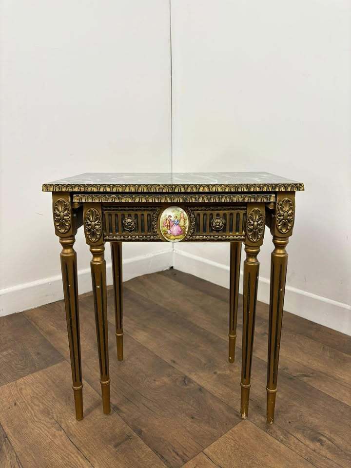 Vintage French Style Nest Of Two Tables photo Furniture