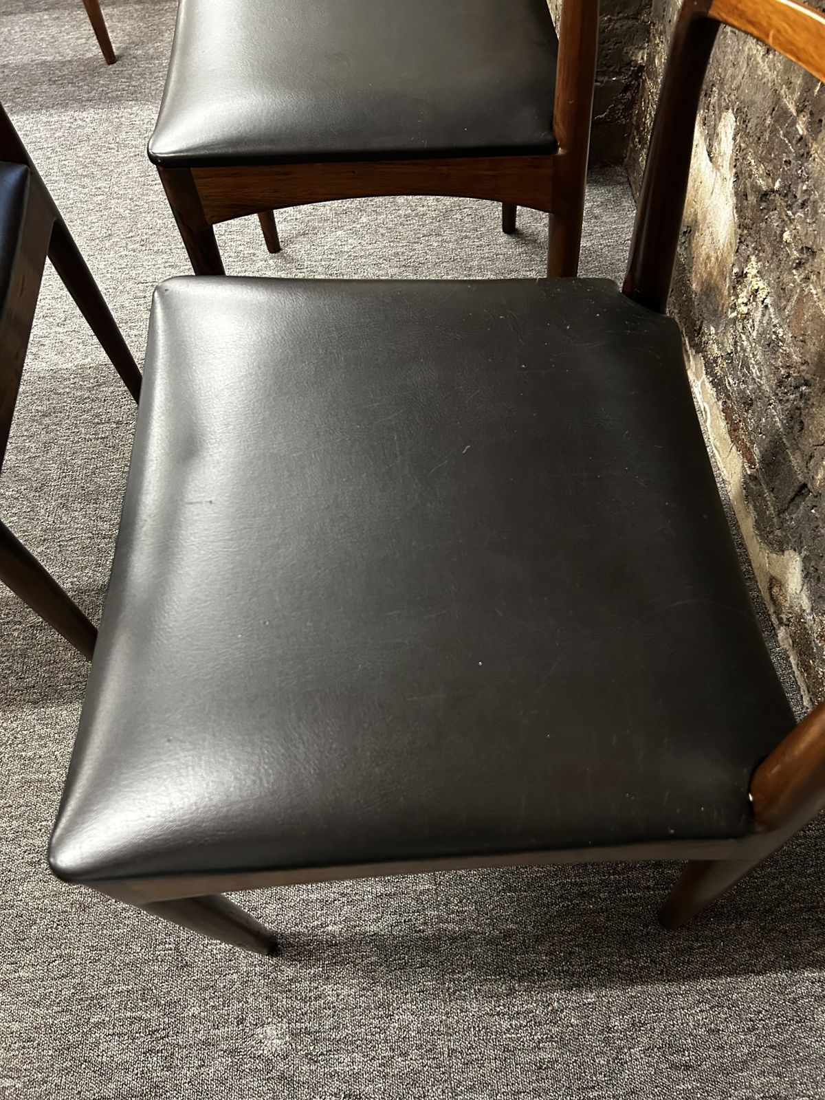 photo vinterior Danish Model 94 Dining Chairs By Johannes Andersen For Christian Linneberg, 1960s, Set Of 6