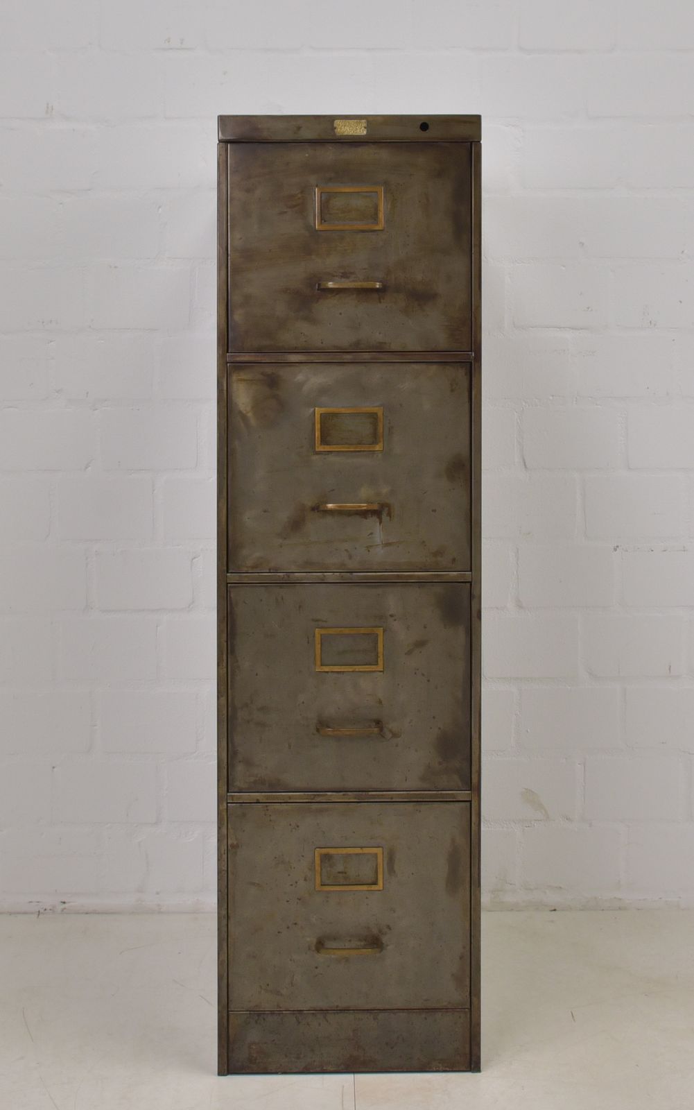 Vintage! Card Filing Cabinet, Metal Cabinet, Drawer Cabinet, Green, Shoe Cabinet, Office photo furniture