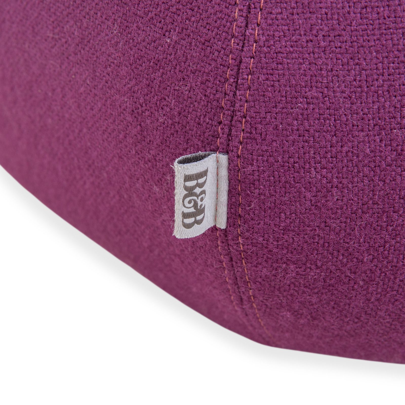 B&B Italia Fat Fabric Violet Purple Wine Stool Reupholstery (Sidro 2059601) photo vinterior