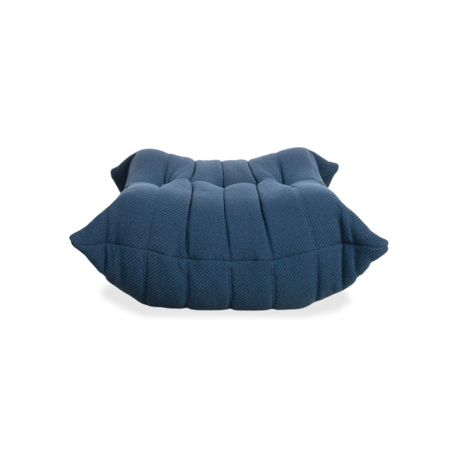 Tabouret Ligne Roset Togo, tissu bleu pétrole photo buy