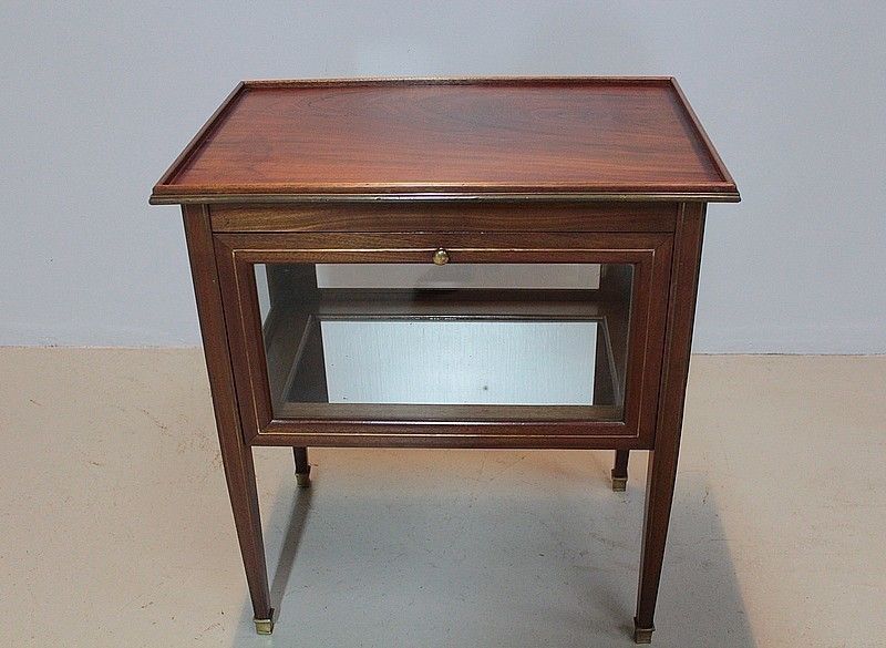 Tea Table Mahogany 20th photo vintage